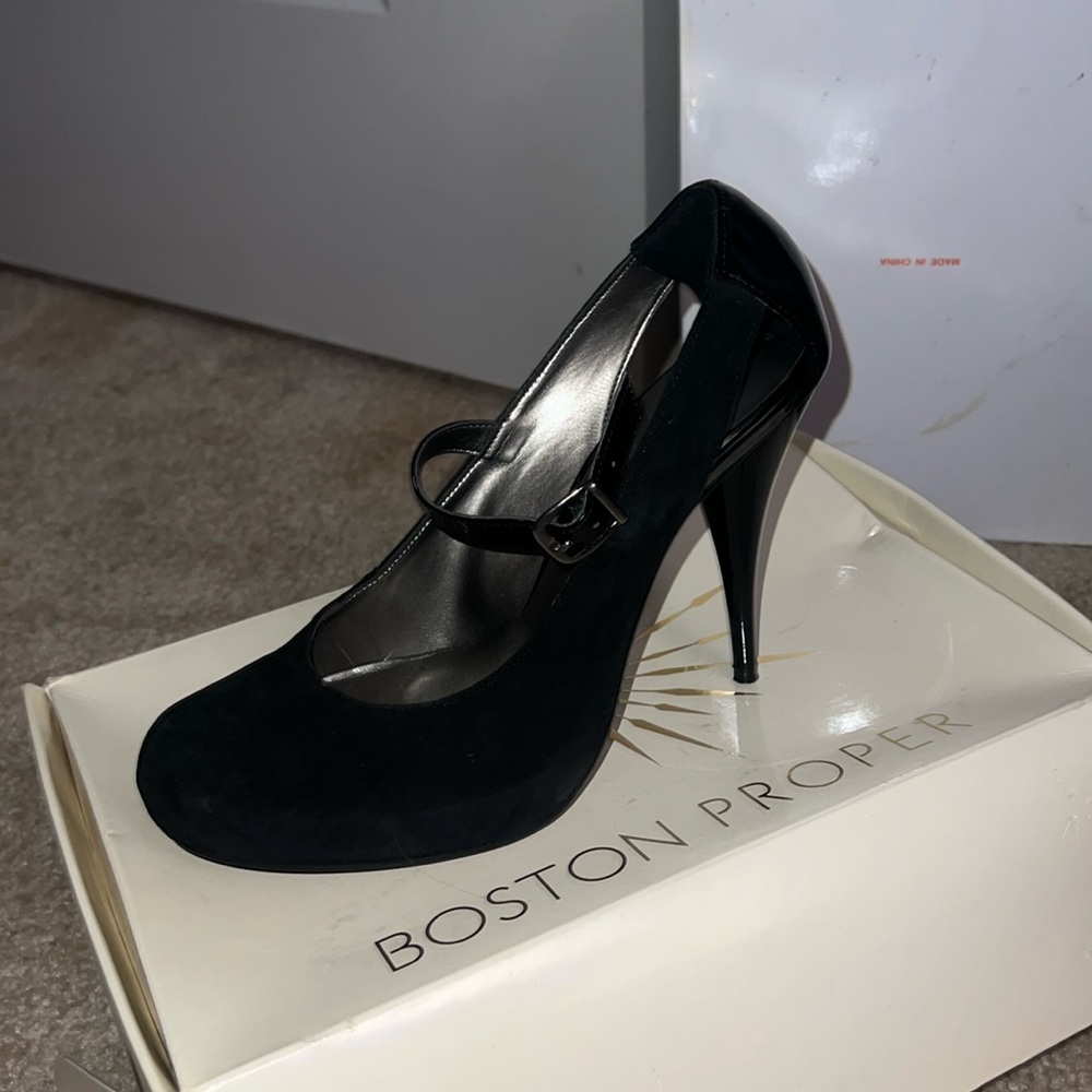 Black heels
